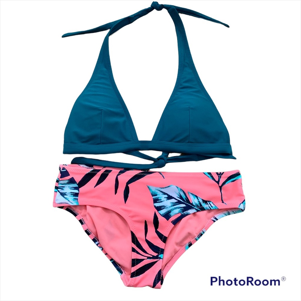✨ Old Navy Tropical Palm Bikini 2- Piece Set